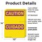 Signmission Radiation & Laser Sign, 14 in H x 10 in W, Plastic, Rectangle OS-2PACK-CR-P-1014-L-10162 - alternate 8